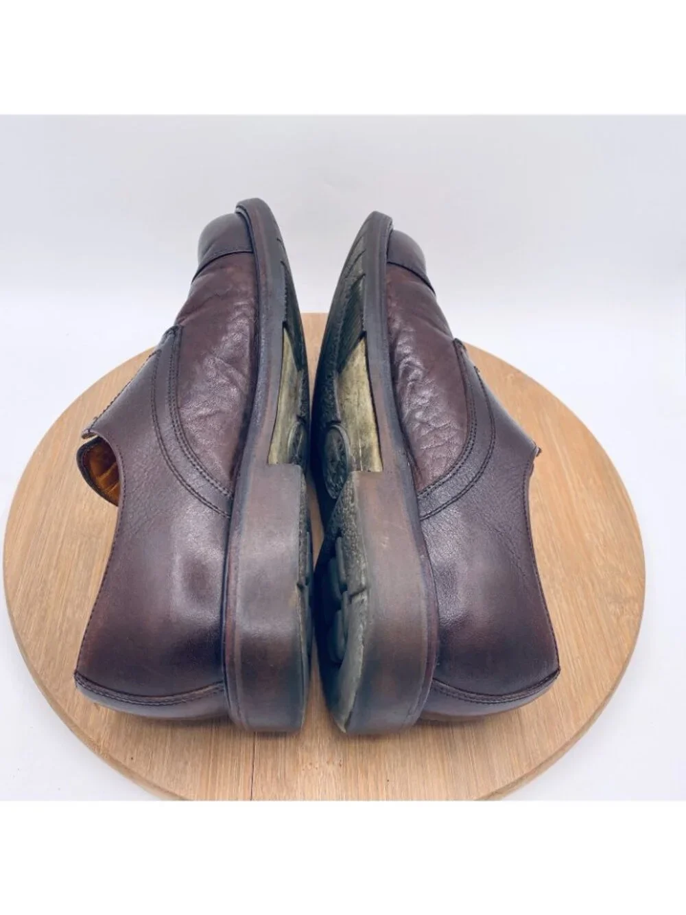 Mephisto Spinnaker Shoes Mens 9 Brown Leather Goodyear Welt Oxfords Comfort